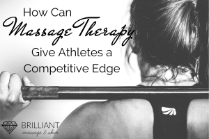 girl doing a lift text how can massage therapy give athletes a competitive edge