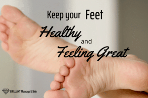healthy and clean feet: text: Keep your feet healthy and feeling great